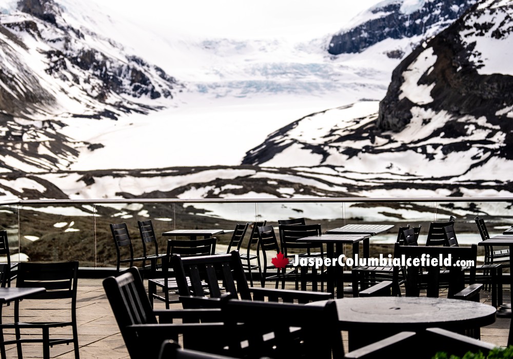 Columbia Icefield Discovery Centre Patio